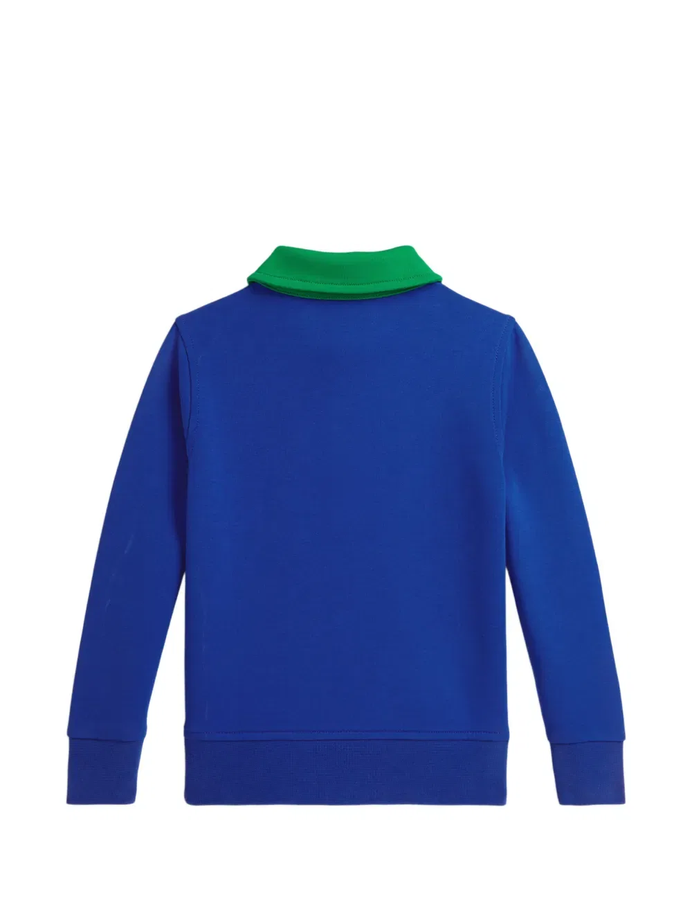 Поло с застежкой-молнией до середины груди Polo Ralph Lauren Kids, синий — фото 2