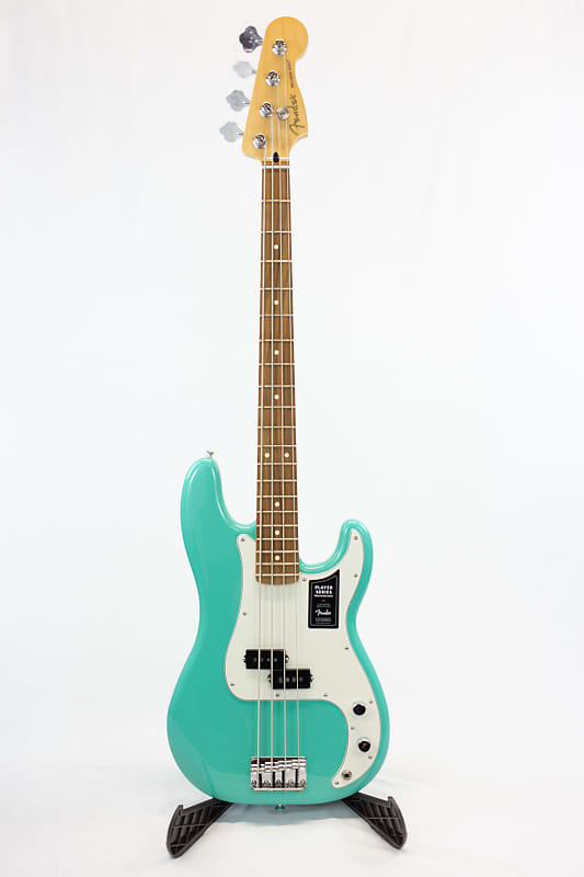 

Басс гитара Fender Player Precision Bass with Pau Ferro Fretboard 2023 - Present - Sea Foam Green