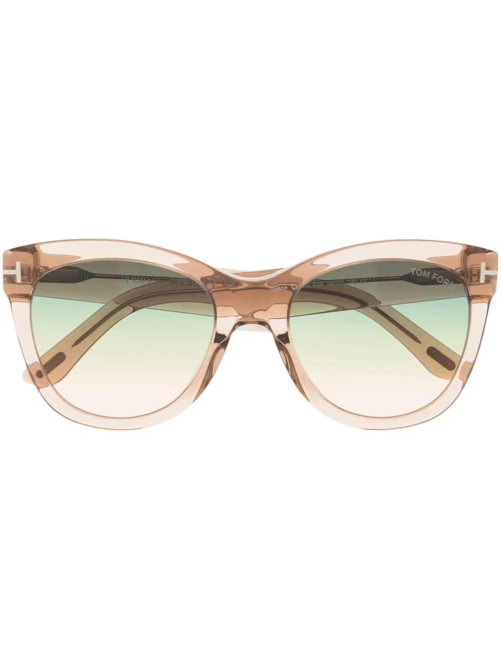 

Солнцезащитные очки трапециевидной формы TOM FORD Eyewear, коричневый