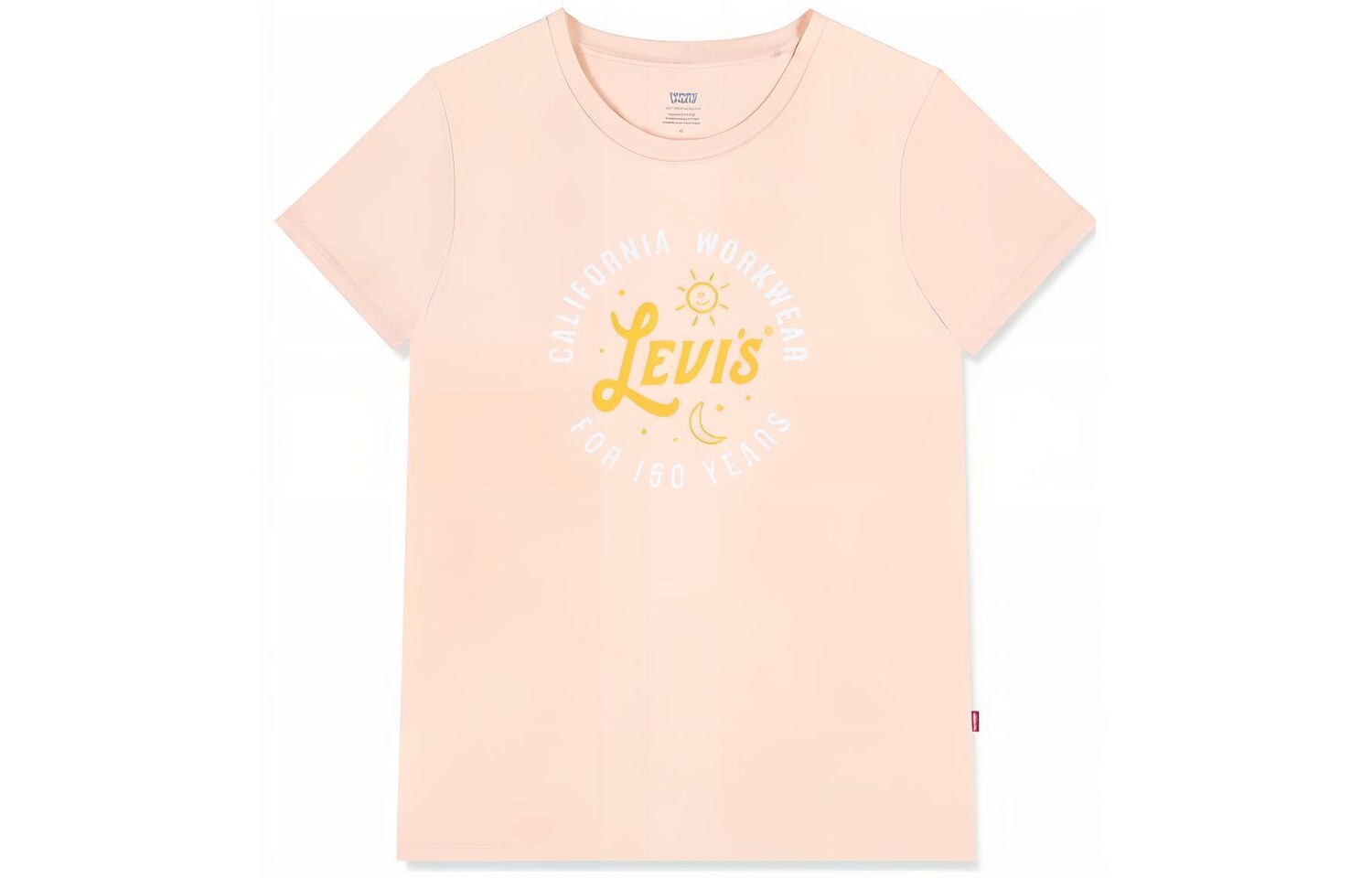

Футболка женская светло-розовая Levi’S