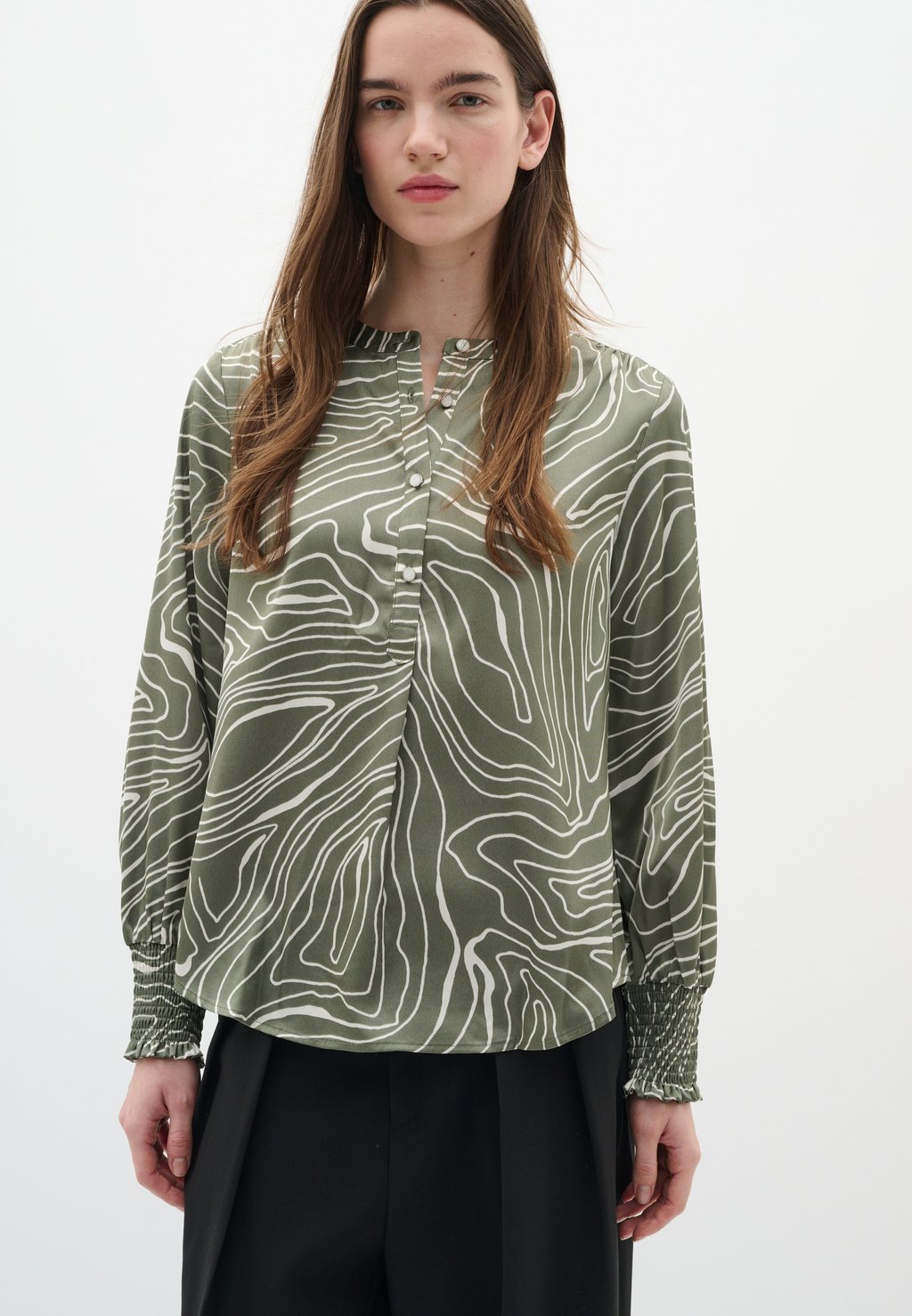 

Блуза IZABELLA InWear, белый