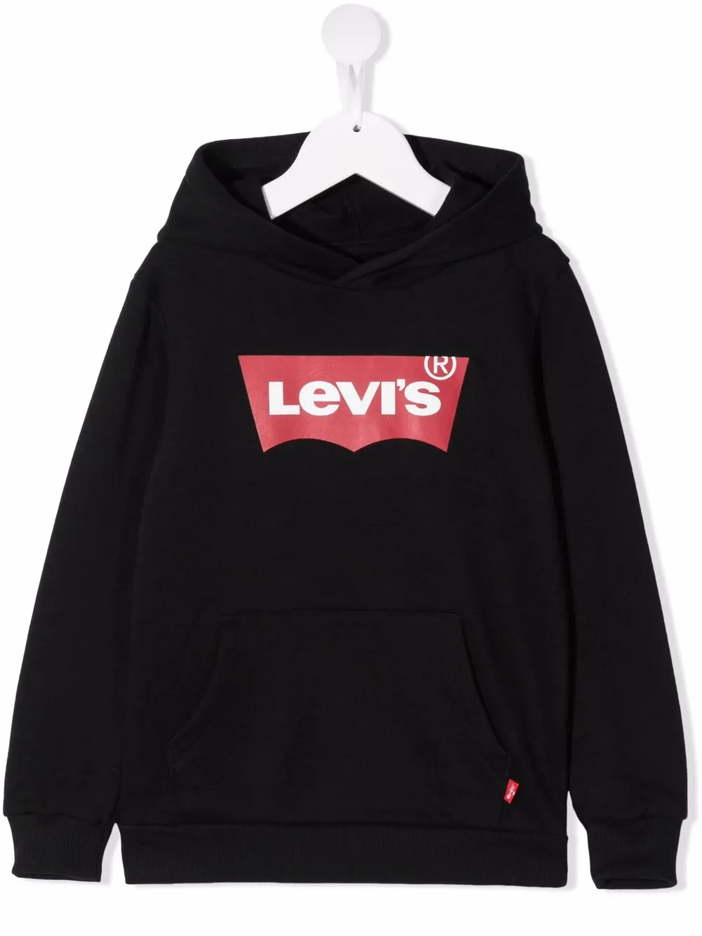 

Худи оверсайз с логотипом Levi's Kids, черный