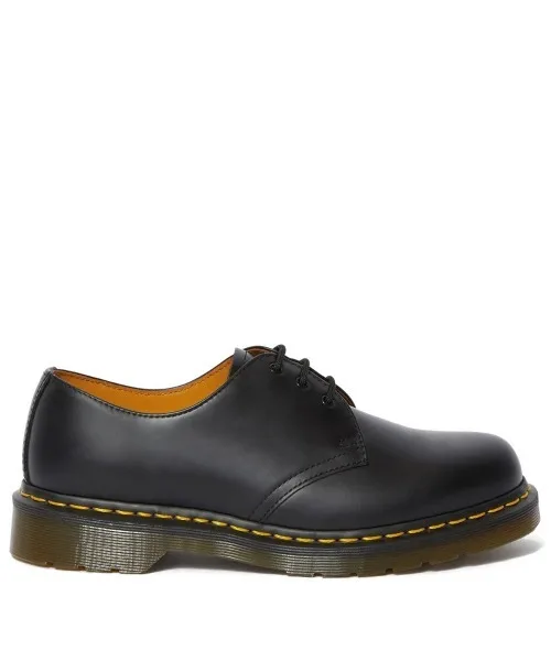 Мужские кожаные туфли Dr. Martens 1461 3 Hole чёрные