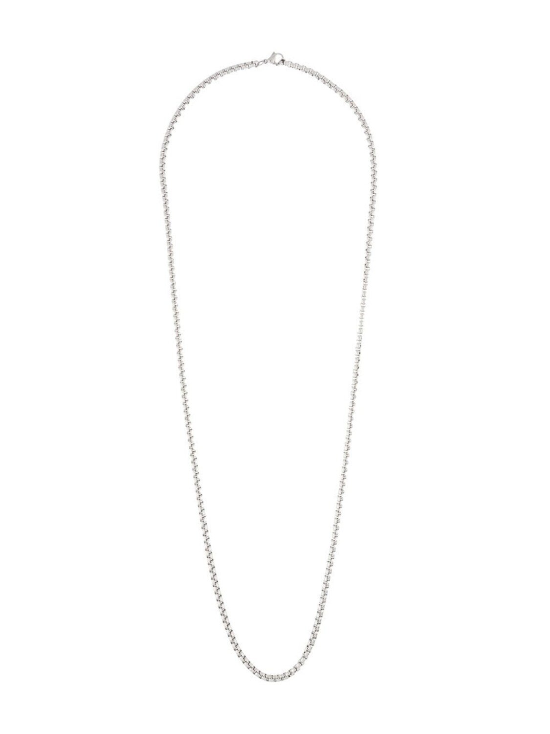 

Цепочка на шею с застежкой-карабином Nialaya Jewelry, серебряный