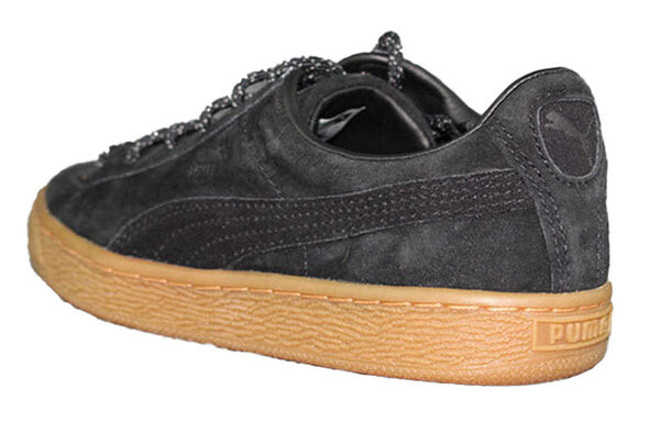 Кроссовки basket classic winterized 'black gum' Puma, черный — фото 4