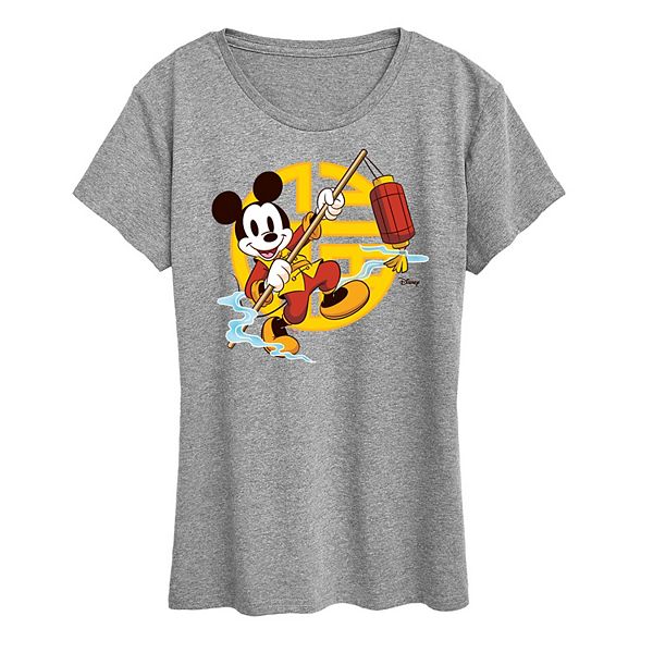 

Футболка женская Mickey Mouse год дракона Disney, Heather Gray