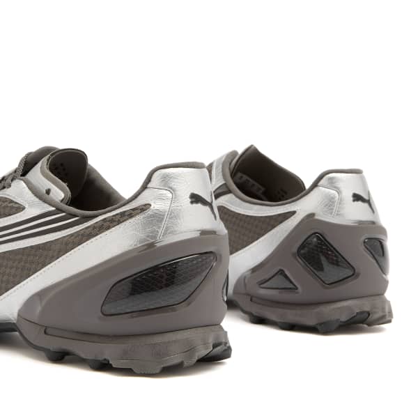 Металлические кроссовки V125 Puma, shadow серый & черный — фото 4