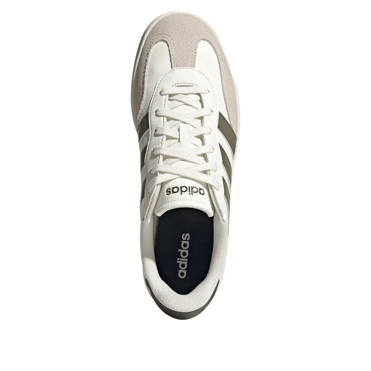 Кроссовки Adidas Barreda 'Off White Olive' JI2309, белый — фото 2