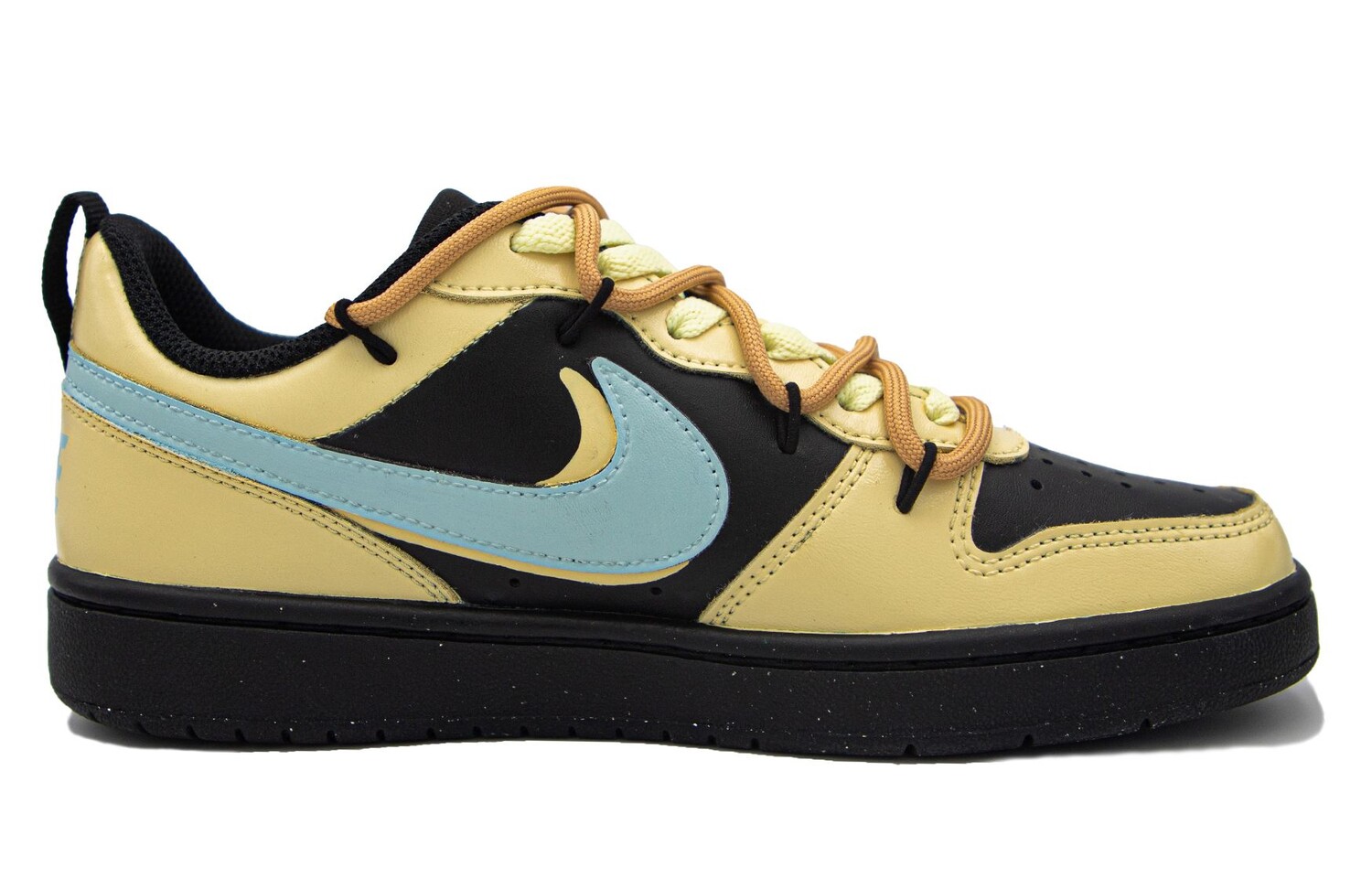 

Женские кроссовки для скейтбординга Nike Court Borough Low, Black/Yellow