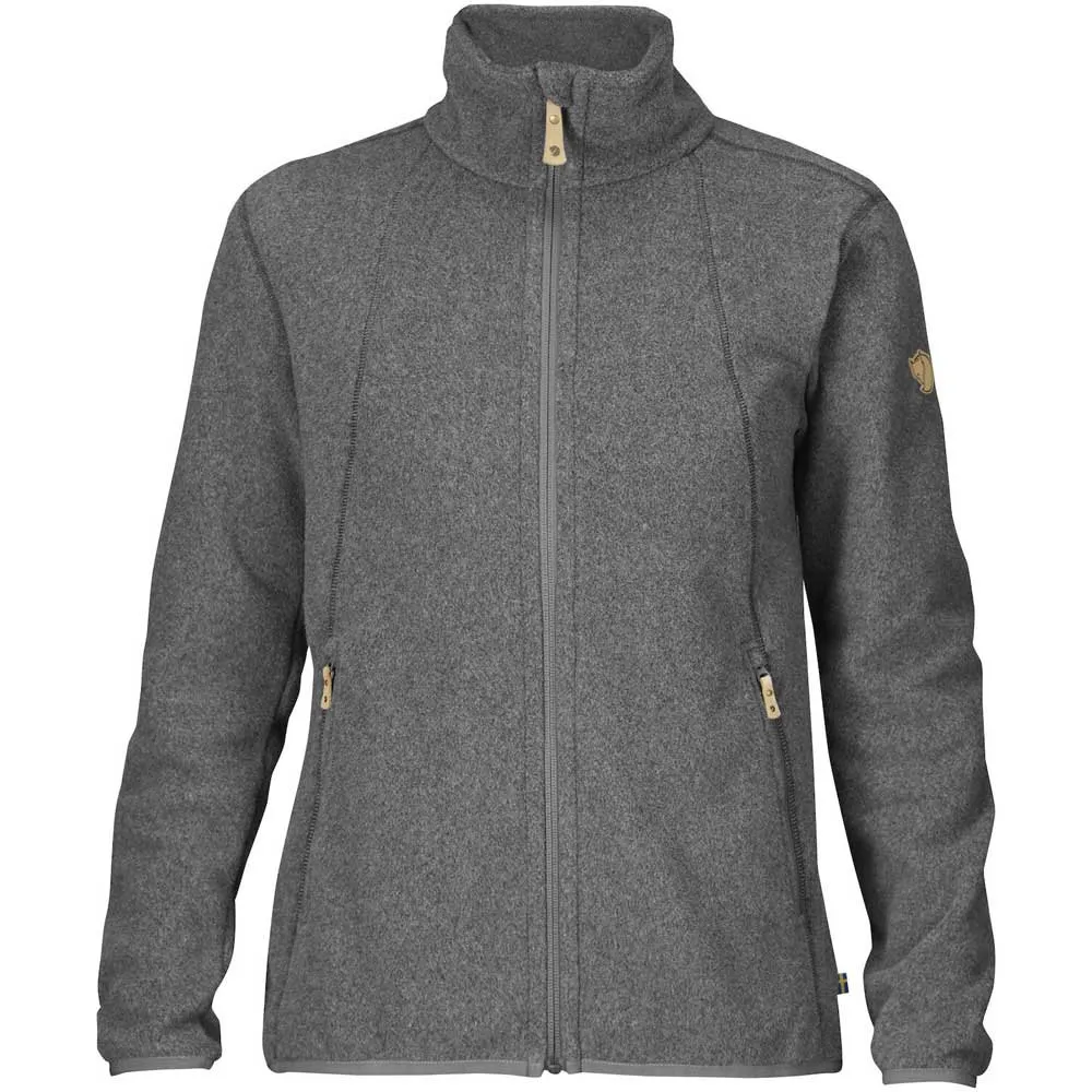 

Флис Fjällräven Stina W full zip, серый
