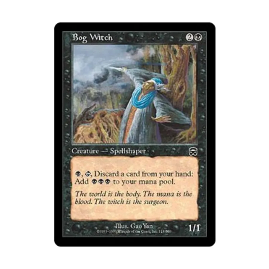 

CCG Болотная ведьма (клавиша C), MTG - Mercadian Masques