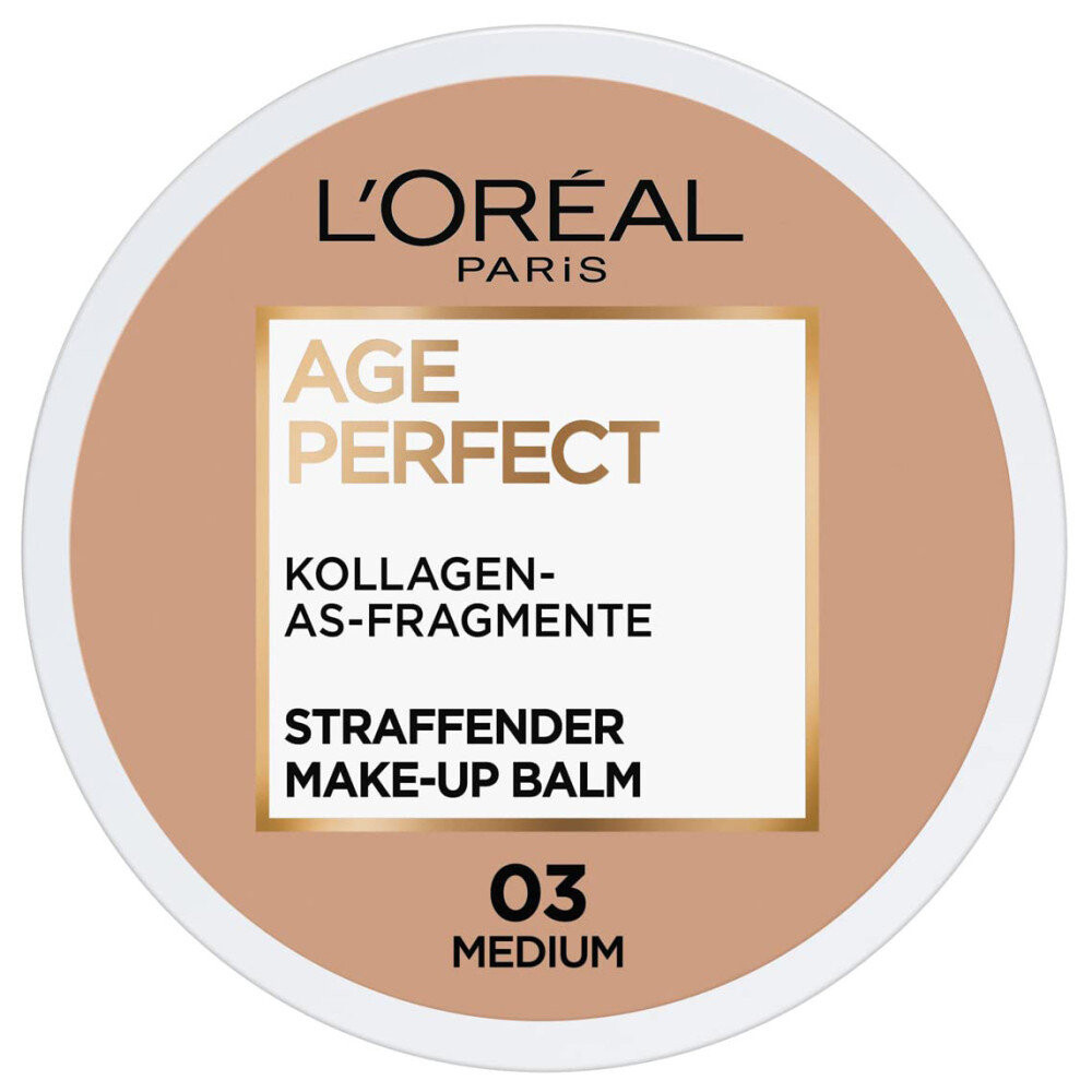 

L'Oreal Paris, Укрепляющий бальзам для макияжа Age Perfect 03 Medium