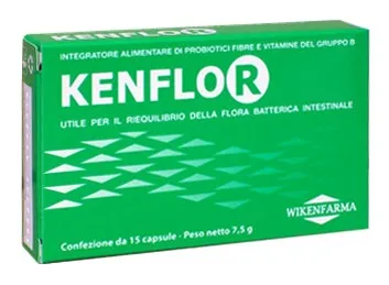 

Kenflor Supplement 15 капсул Wellness против кишечной бактериальной флоры