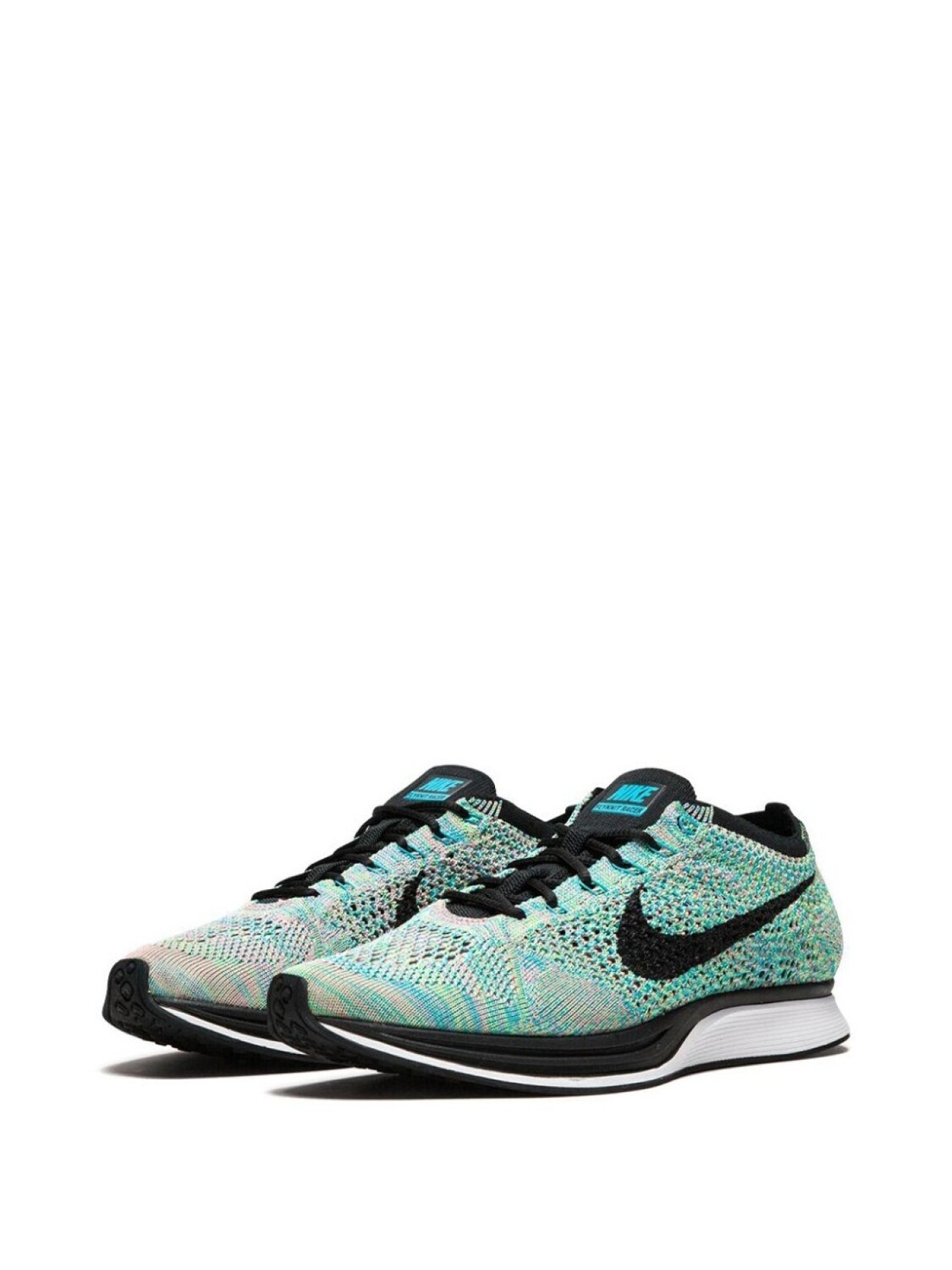 Nike кроссовки 'Flyknit Racer', зеленый — фото 2