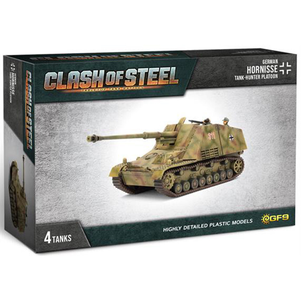 

Миниатюра Gale Force 9 Clash of Steel: German - Hornisse Tank-Hunter Platoon