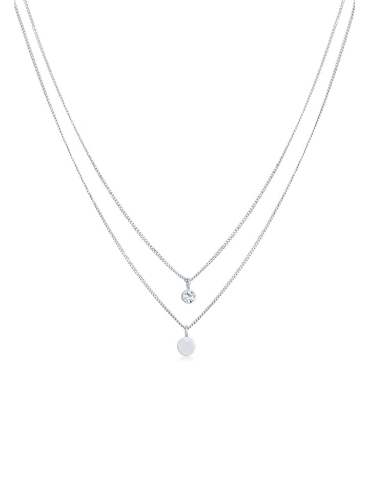 

Elli Колье из серебра 925 пробы с серебряным диском