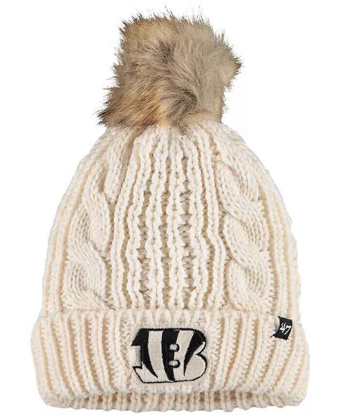 

'47 Женская вязаная шапка Cincinnati Bengals Meeko с манжетами '47 Brand
