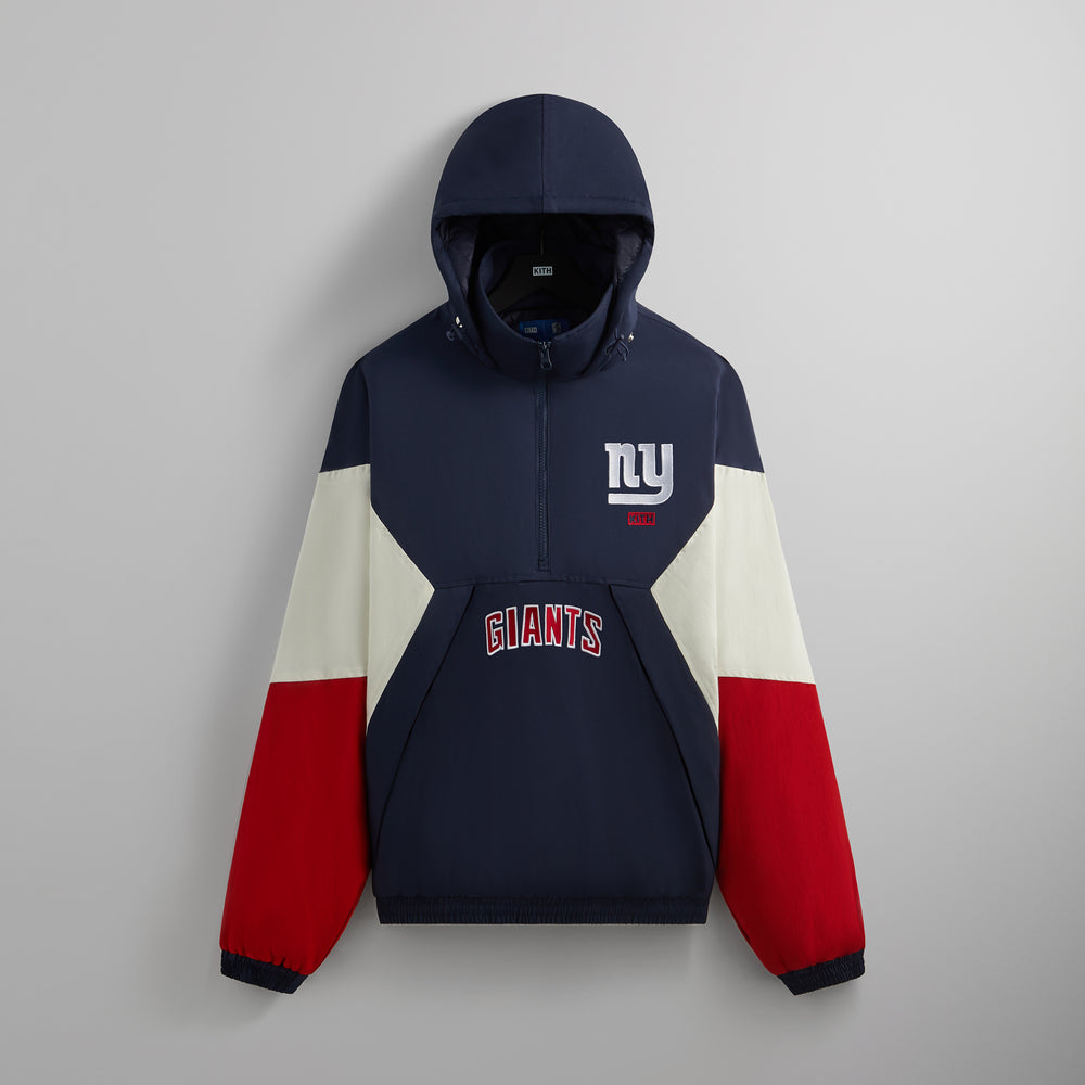 

Куртка Kith & '47 for the NFL: Giants Quarter Zip Anorak With Hood, черный