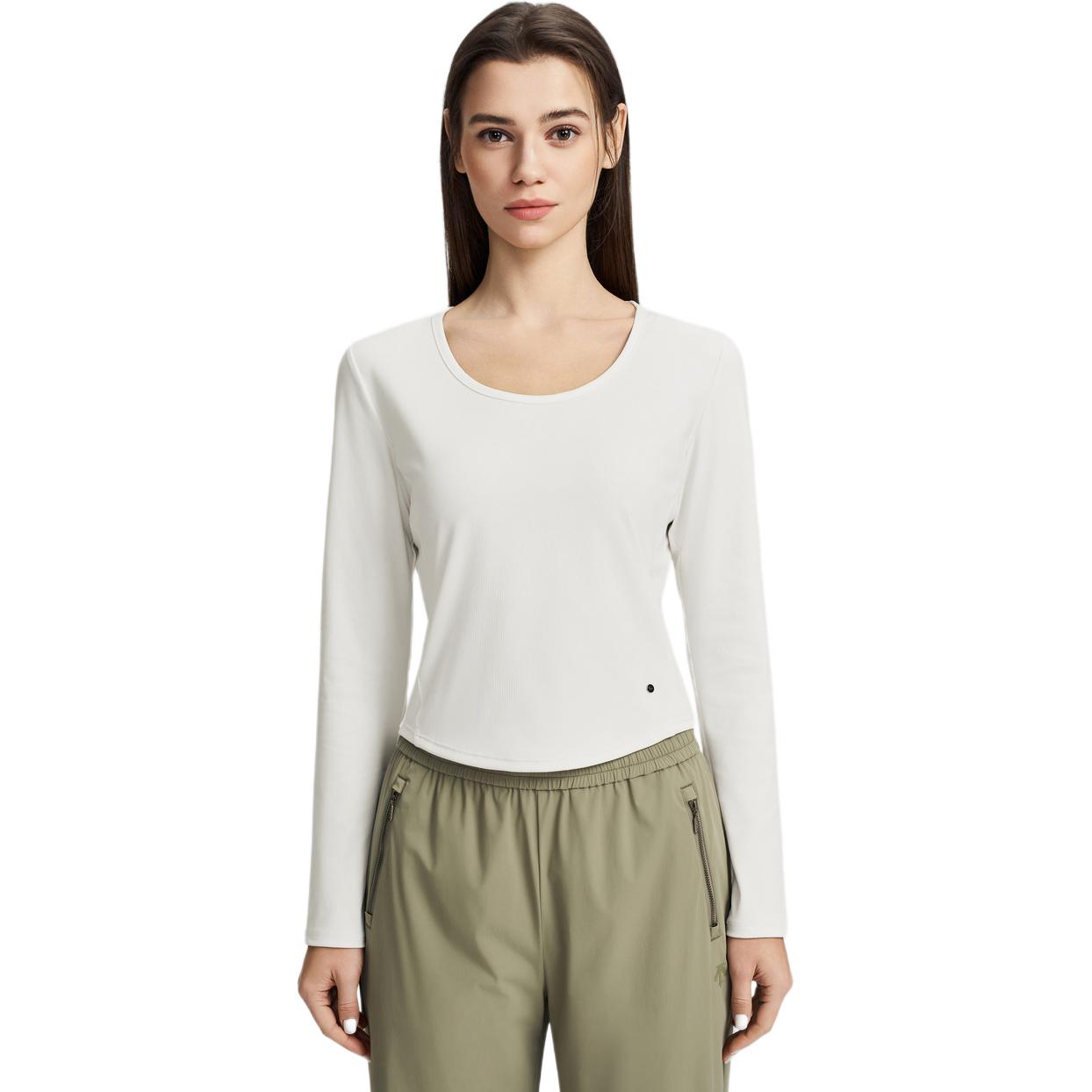 

Женская футболка Studio DESCENTE, кремовый