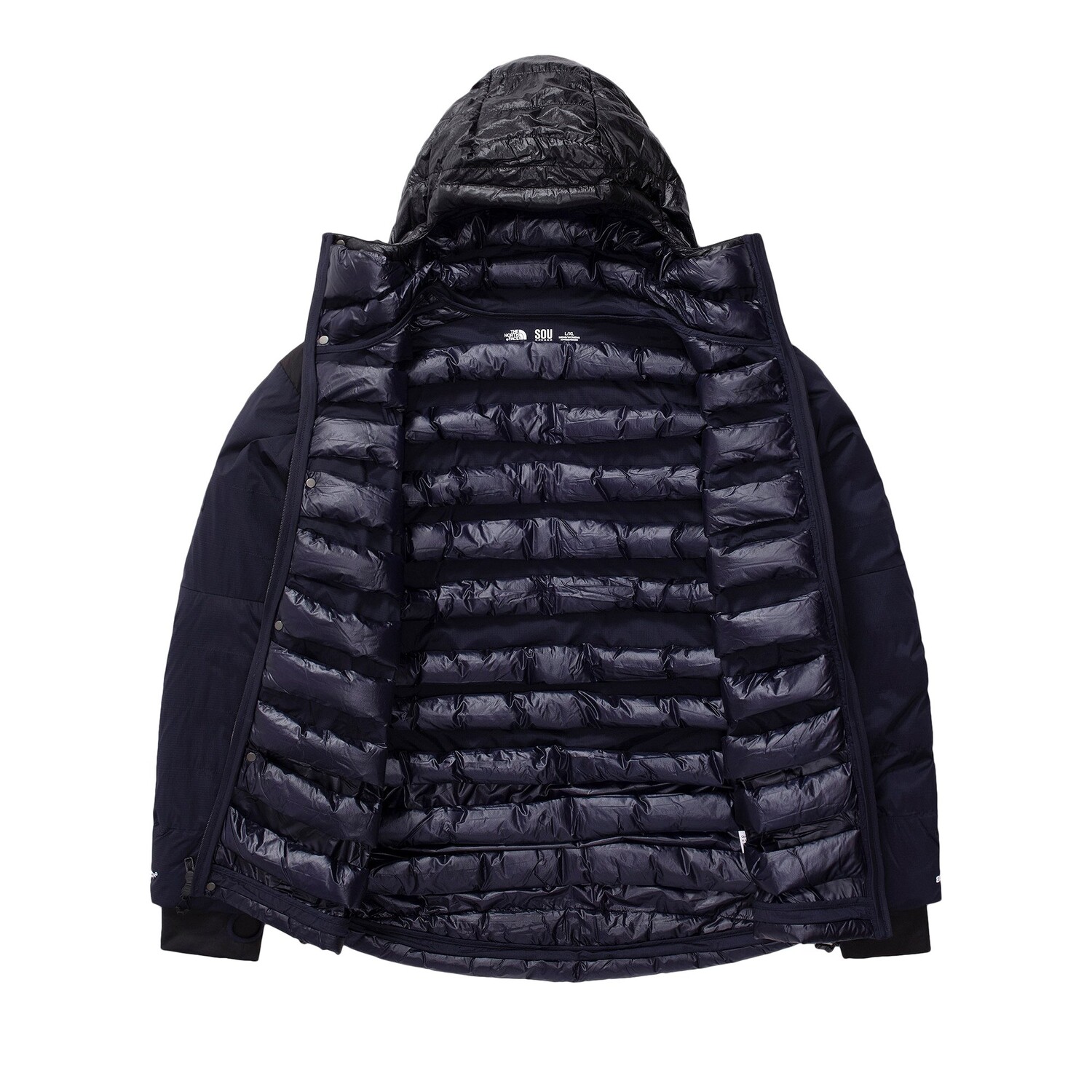 Горная куртка The North Face x Undercover Project U 50/50, цвет Черный/Темно-синий-авиатор — фото 3