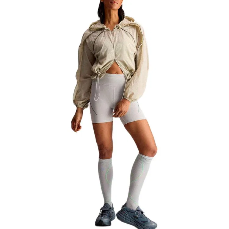 Куртка с капюшоном Adidas Cream Apricot — фото 4