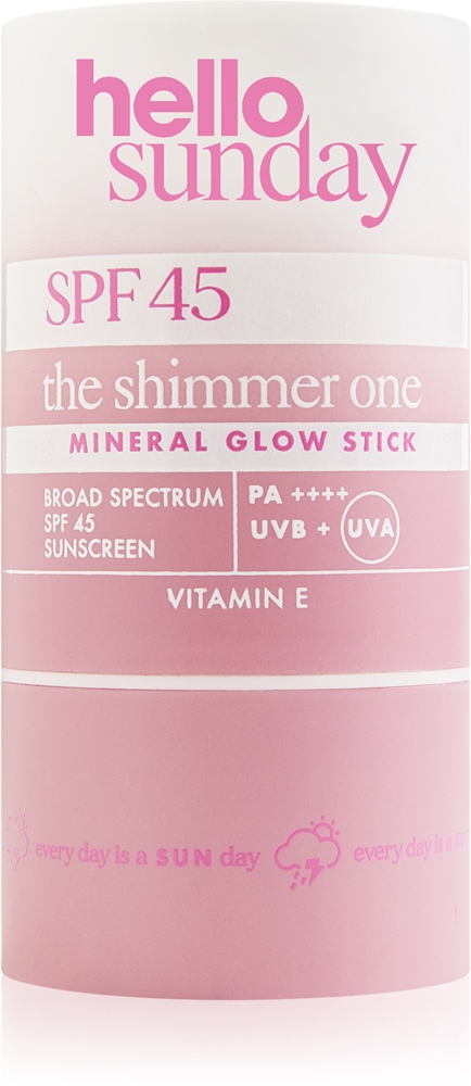 

The Shimmer One Mineral Glow Stick Mineral Protective Pencil SPF 45 Hello Sunday, 20 гр