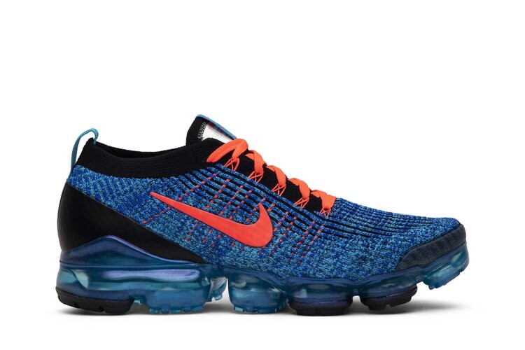 

Кроссовки Nike Air VaporMax Flyknit 3 'Blue Fury', синий