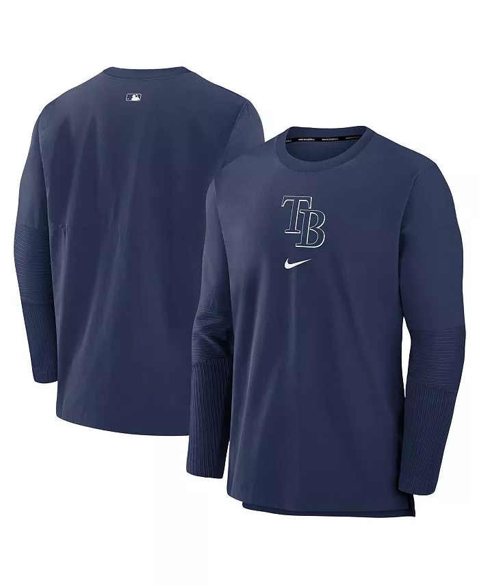 

Мужская синяя толстовка Tampa Bay Rays Authentic Collection Player Performance Pullover Nike