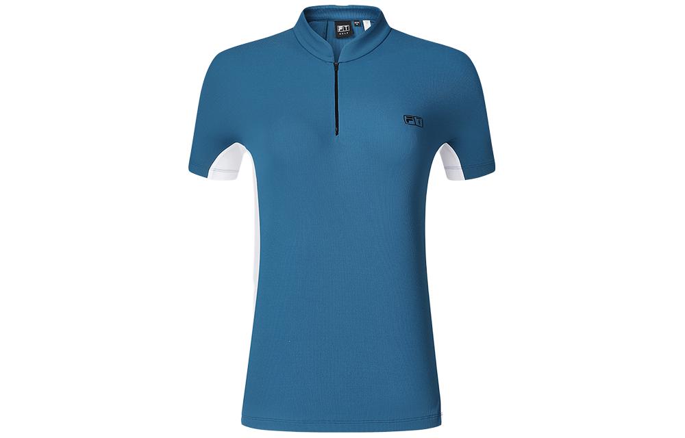 

FILA Футболка с рукавом реглан для гольфа, женская, с логотипом, синяя