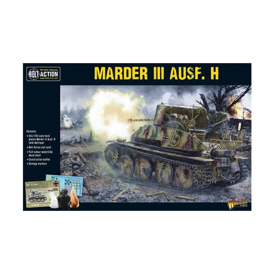 

Мардер III, Bolt Action - German (28mm)