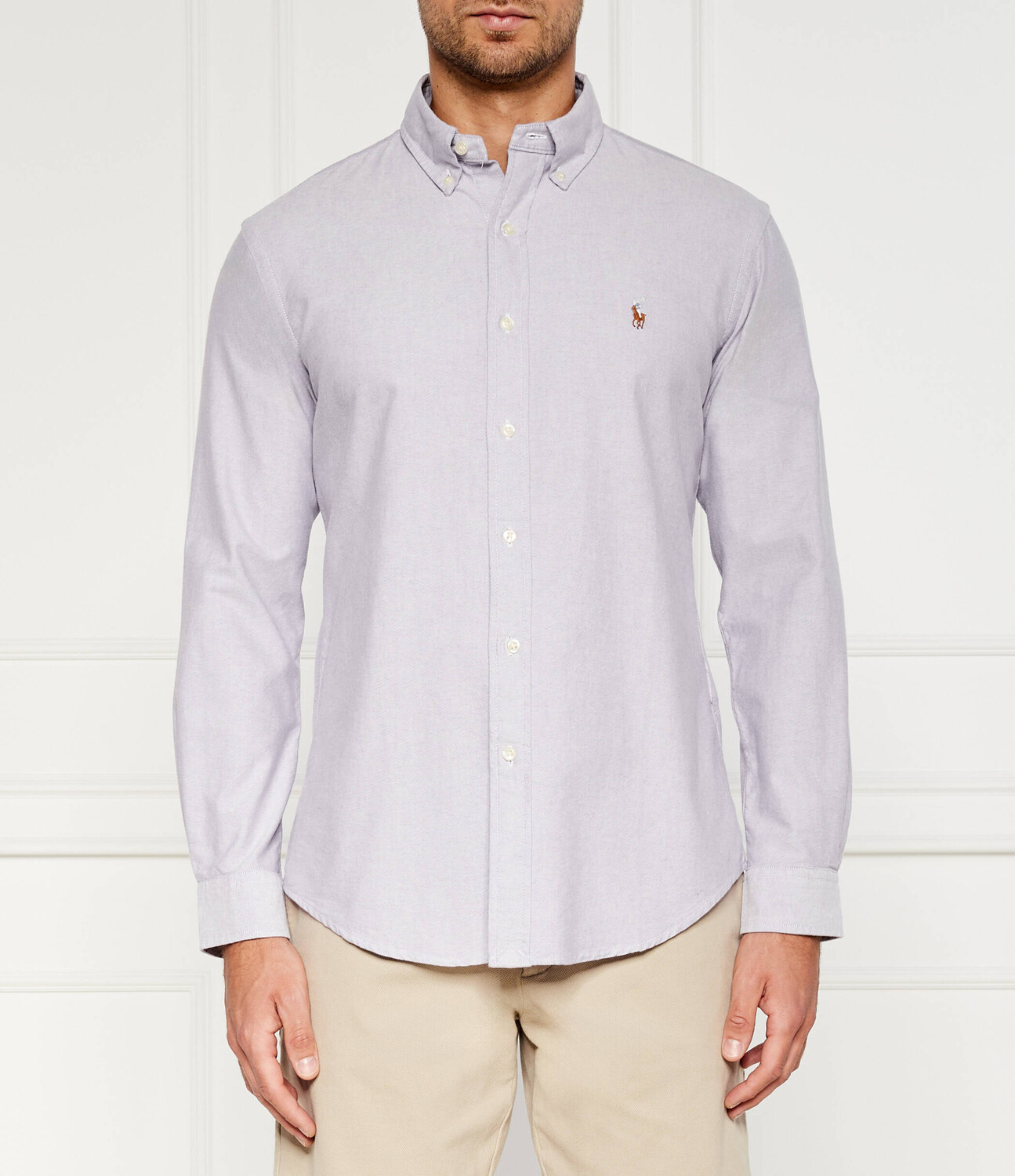 

Рубашка POLO RALPH LAUREN Custom fit, лавандовый