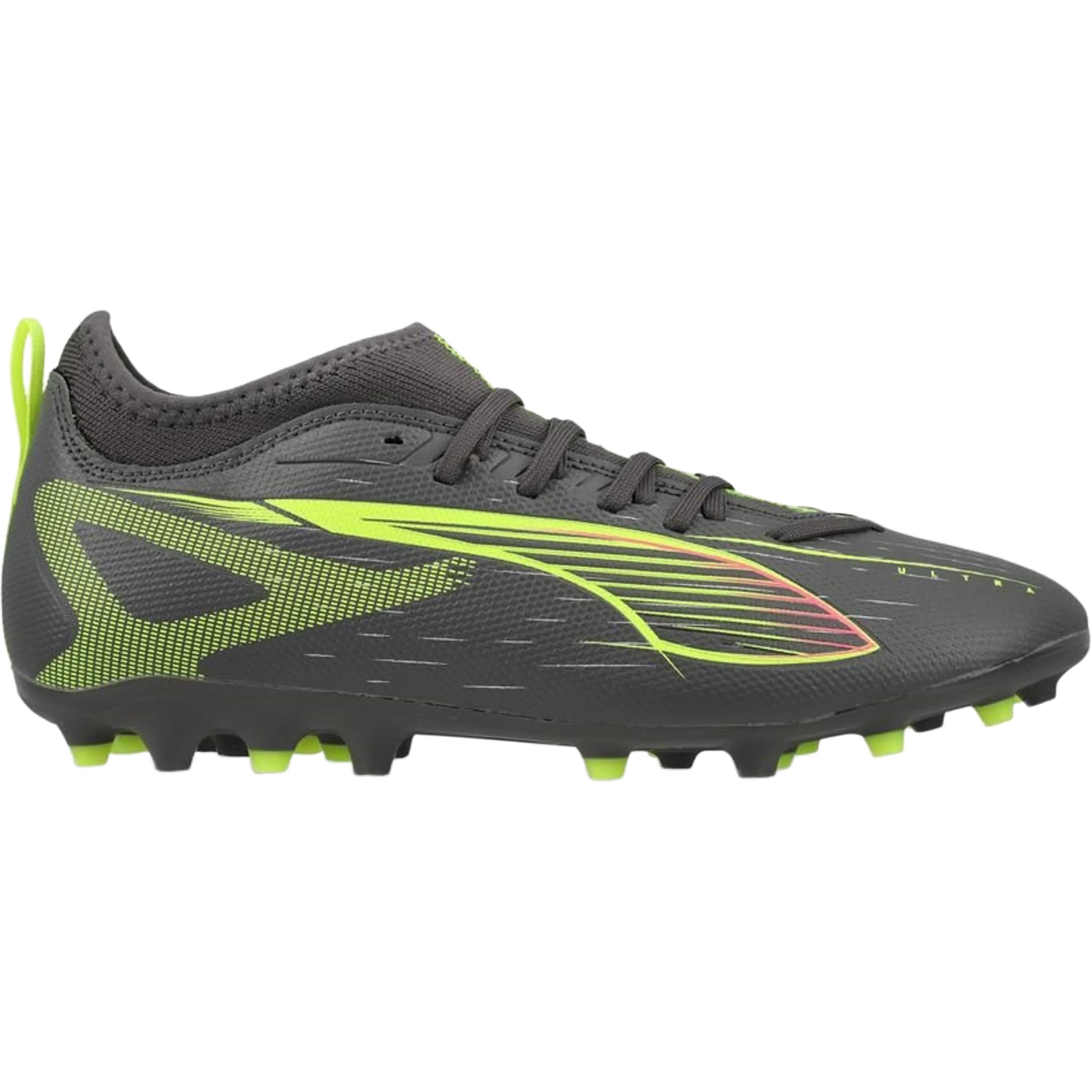 PUMA Ультра 5 коллекция мид топ детские футбольные бутсы gray green kids — фото 3