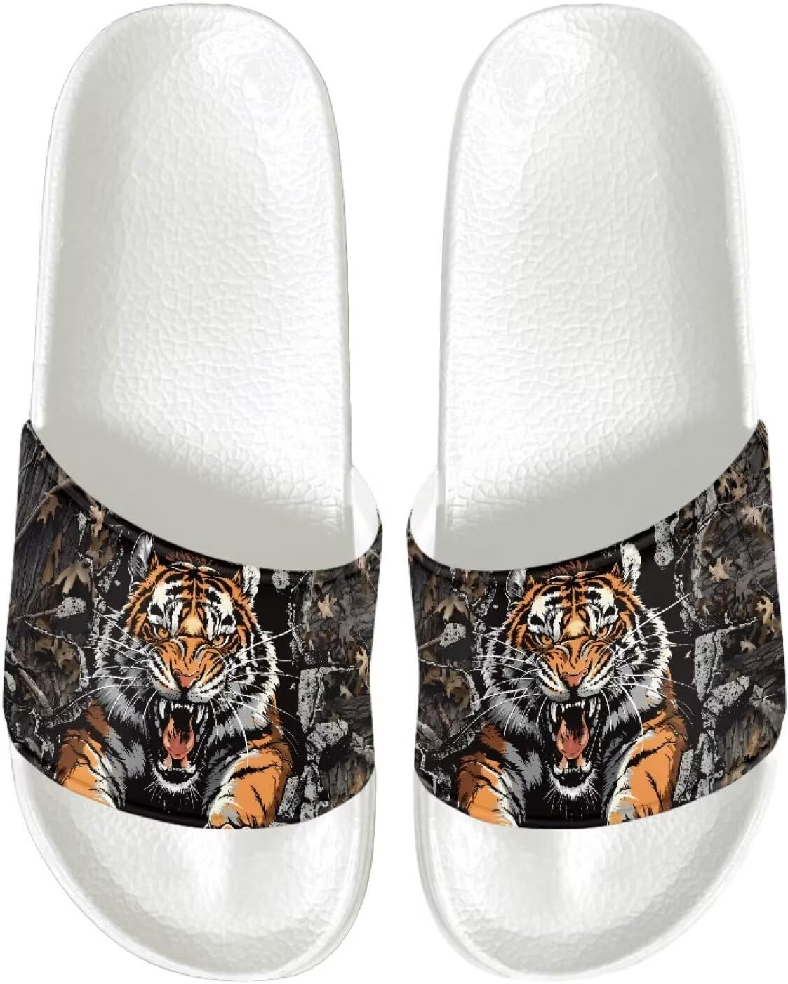 

Мужские повседневные сандалии-тапочки Jrysaedy для улицы и дома, белая подошва, для пляжа, бассейна и душа