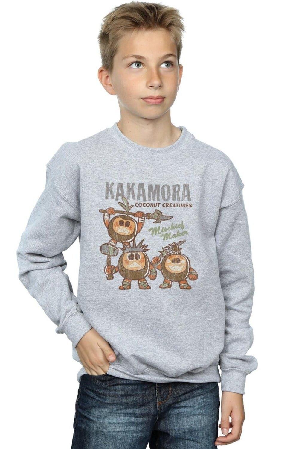

Толстовка Moana Kakamora Mischief Maker Disney, серый