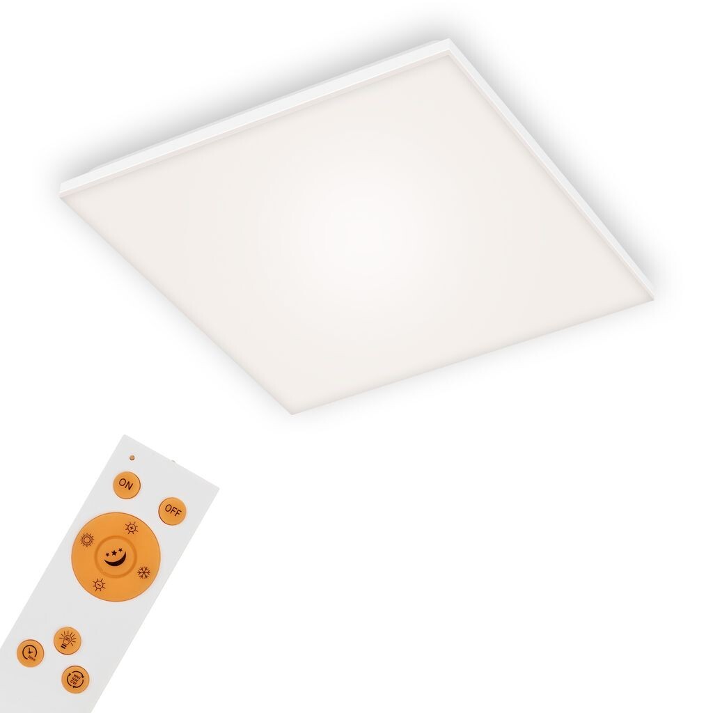 

Светодиодная панель CCT BRILONER LIGHTS FRAMELESS, 24 Вт, 2800 лм, IP20, белая, пластик-металл, диммируемая, с пультом, CCT, 45 х 45 х 7,5 см, белый