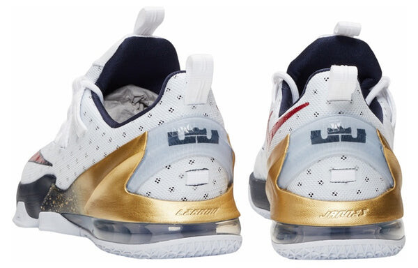 Кроссовки lebron 13 низкие Nike, белый — фото 3