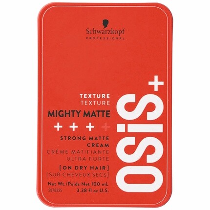 

Профессиональный крем для укладки Osis+ с матовой текстурой, 100 мл, Schwarzkopf