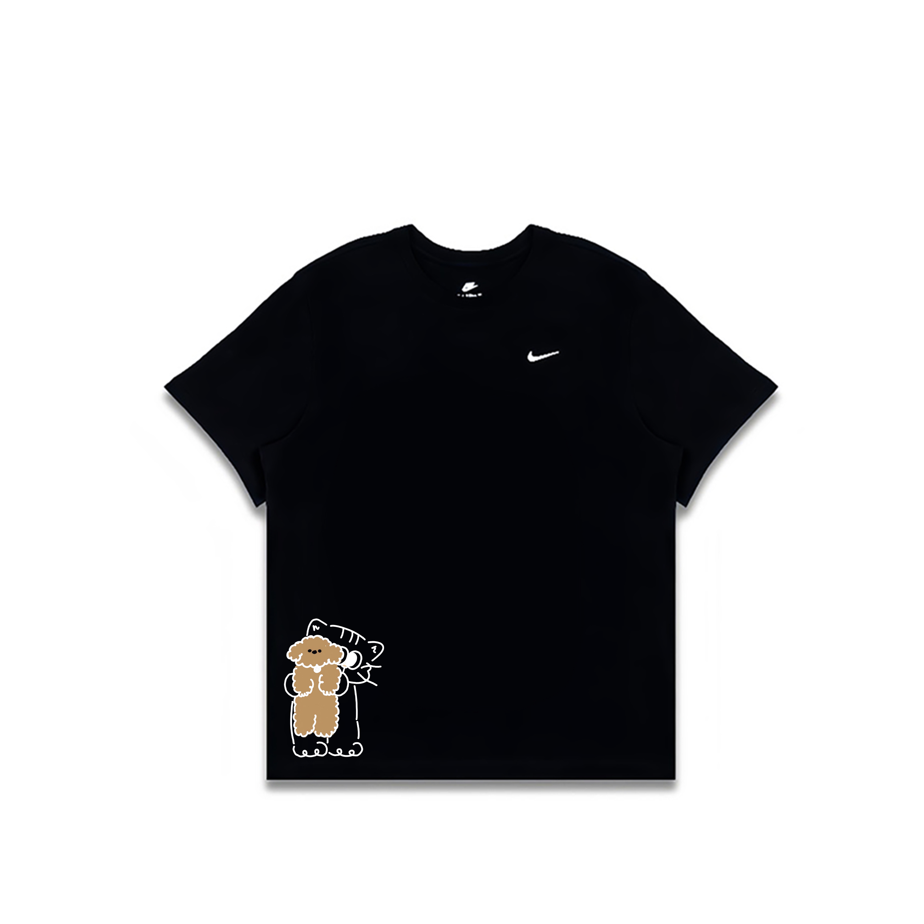 

Футболка Dri Fit Swoosh мужская Nike, черный