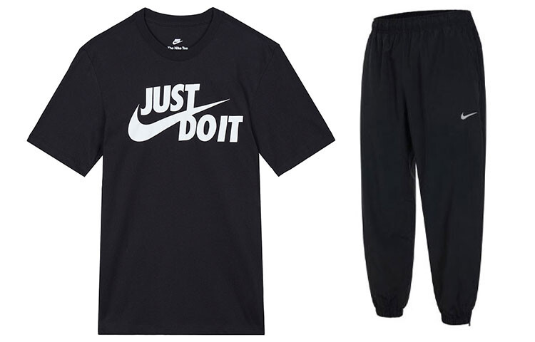 

Мужская повседневная спортивная одежда Nike, цвет Black (set of 2)