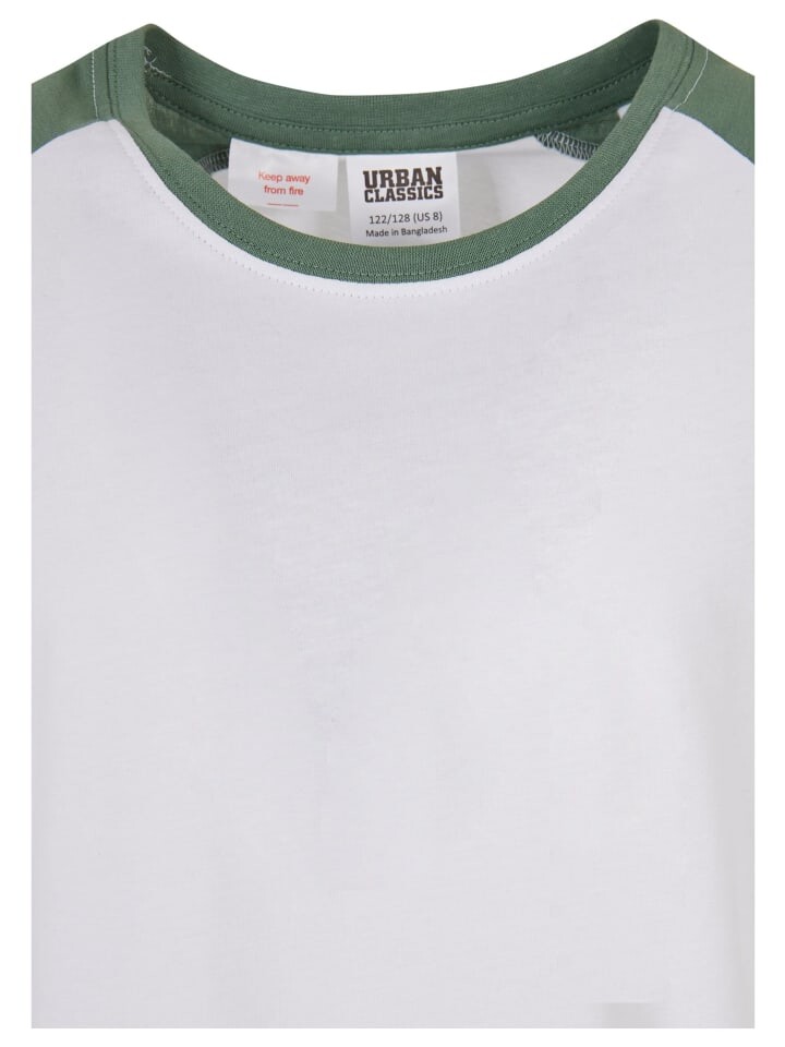 Футболка Urban Classics, цвет white/saliva+white/black — фото 4