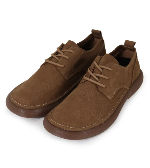 Унисекс лоферы из искусственной кожи Classic BUTTON SEOUL коричневые
