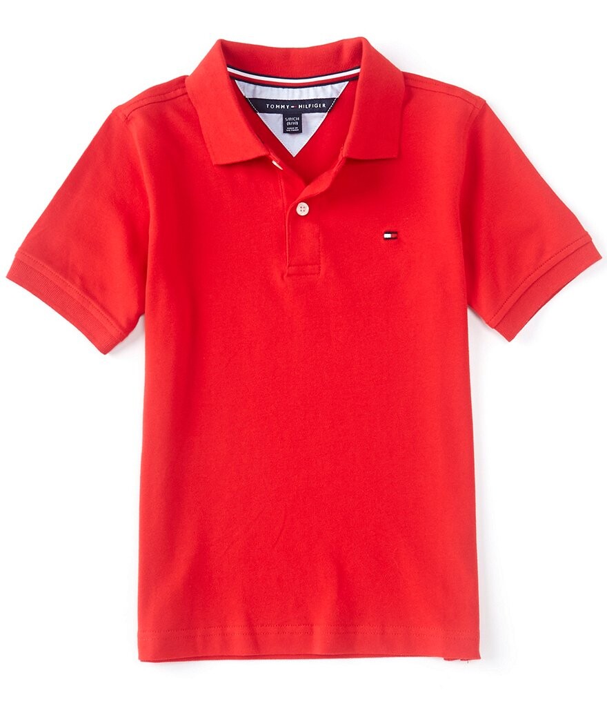 

Рубашка-поло Ivy с короткими рукавами Tommy Hilfiger Big Boys 8–20, красный