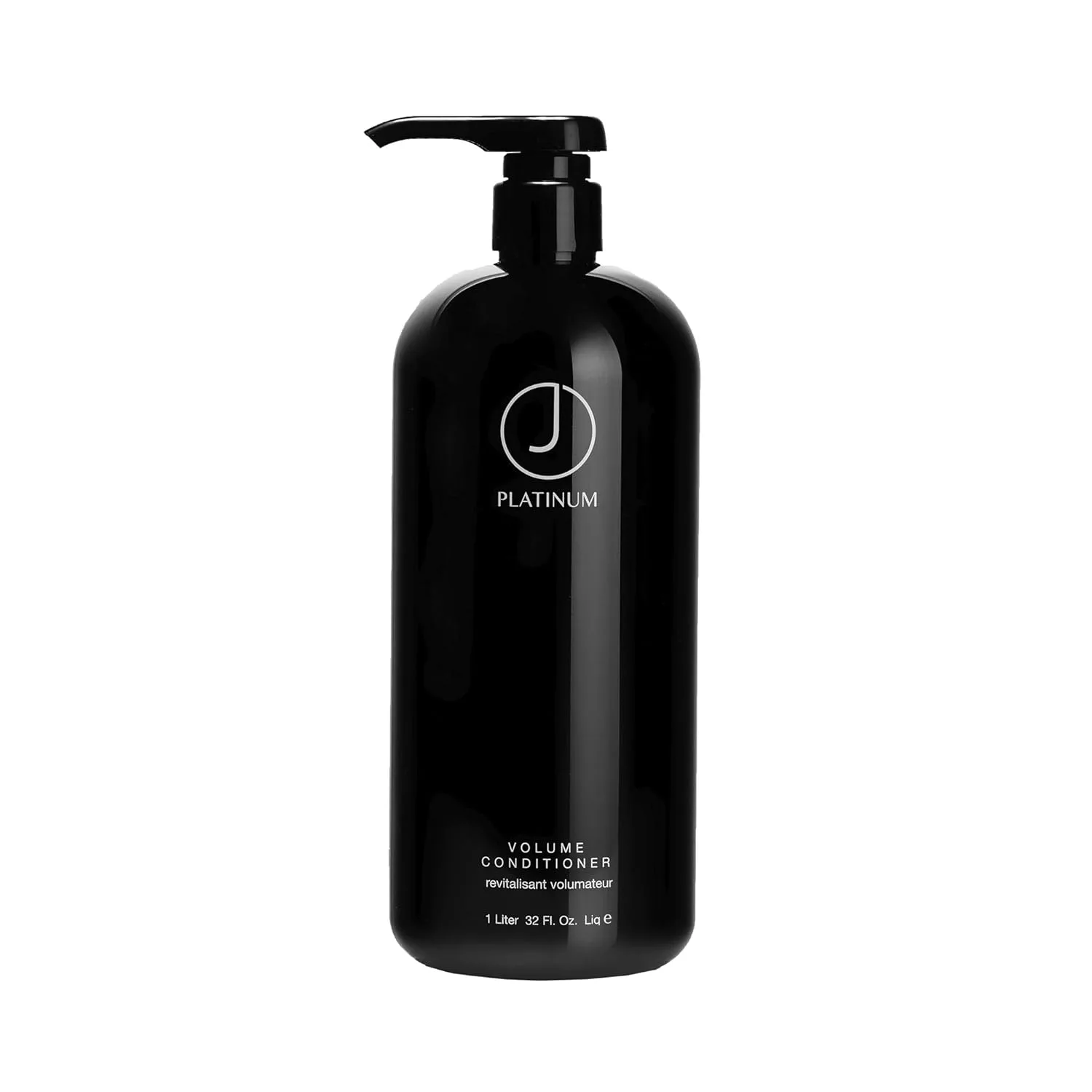 Кондиционер для волос J Beverly Hills Platinum Volume с витамином B5 для предотвращения ломкости волос (3,4 унции, 12 унций, 32 унции) 946 мл (1 шт.)