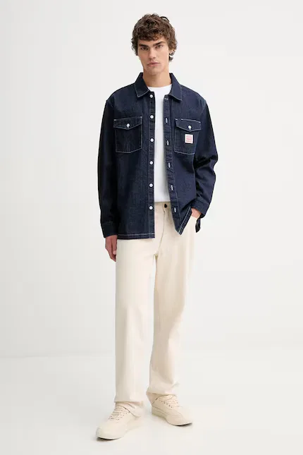 Рубашка джинсовая LS WORKER Levi's, синий — фото 2