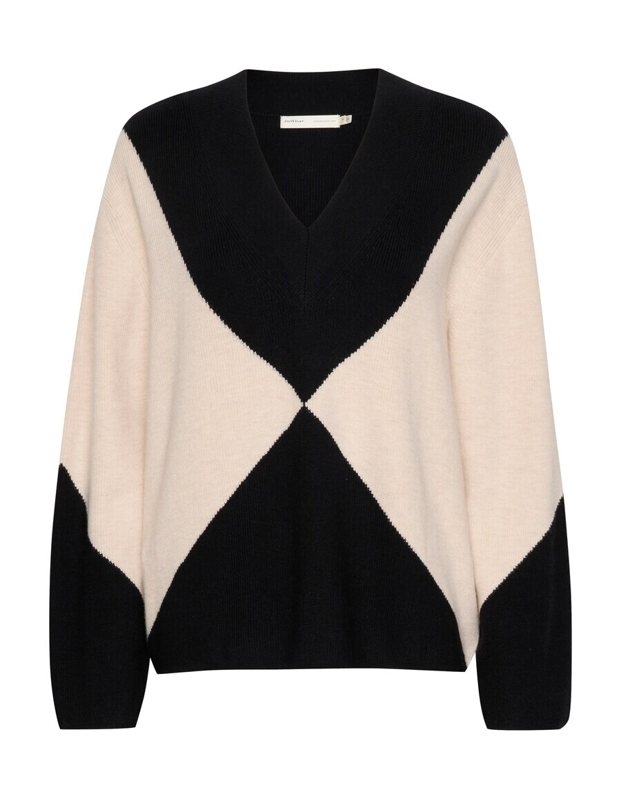 

Свитер InWear Sweater RudiI, цвет beige/black