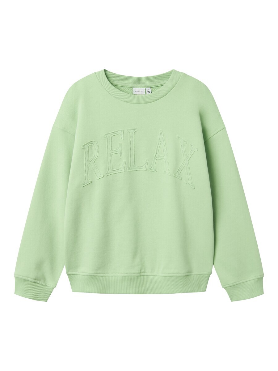 

Худи NAME IT Sweatshirt NKFBULOP, светло-зеленый