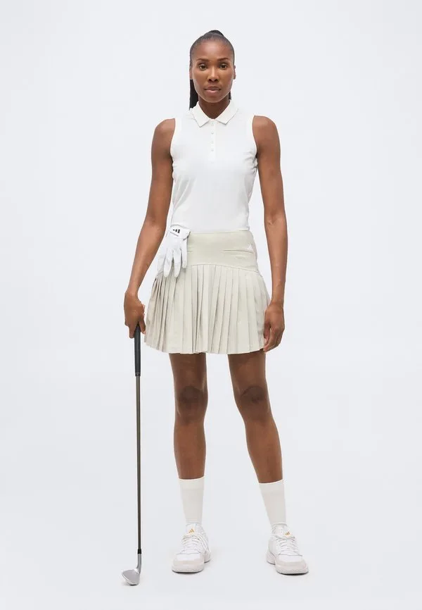 Спортивная юбка-шорты ultimate365 с плиссировкой Adidas Golf, Beige — фото 2