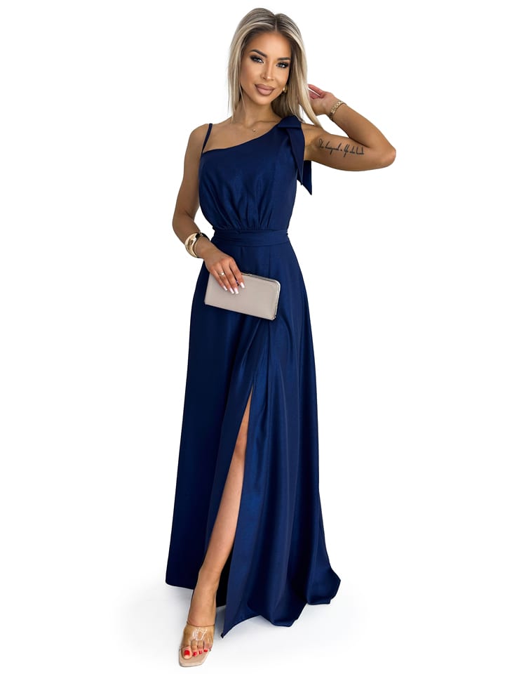 

Длинное платье numoco, темно-синий