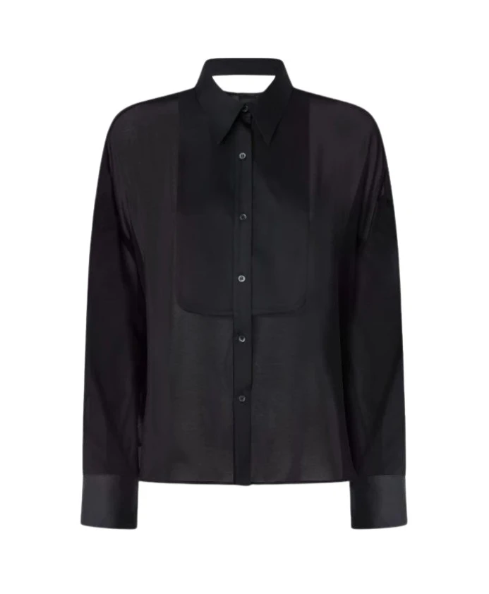 

Классическая рубашка с длинными рукавами Pinko, черный