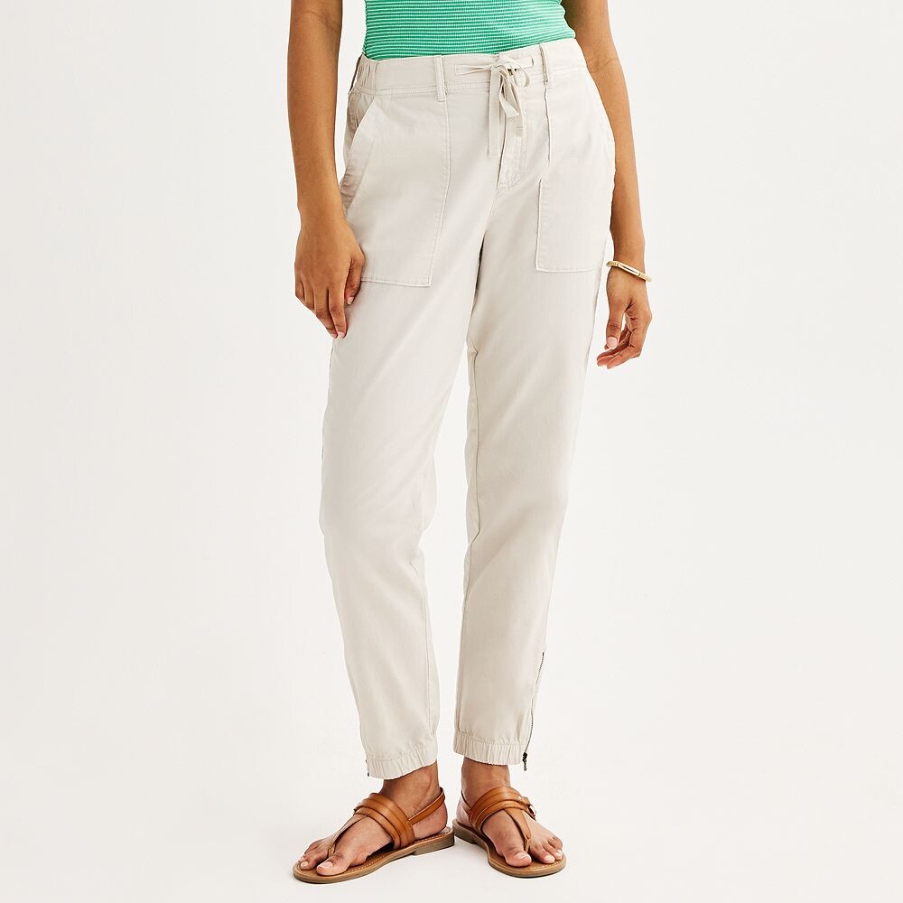 

Спортивные брюки Petite Sonoma Goods For Life Core Utility, цвет Sand Trap
